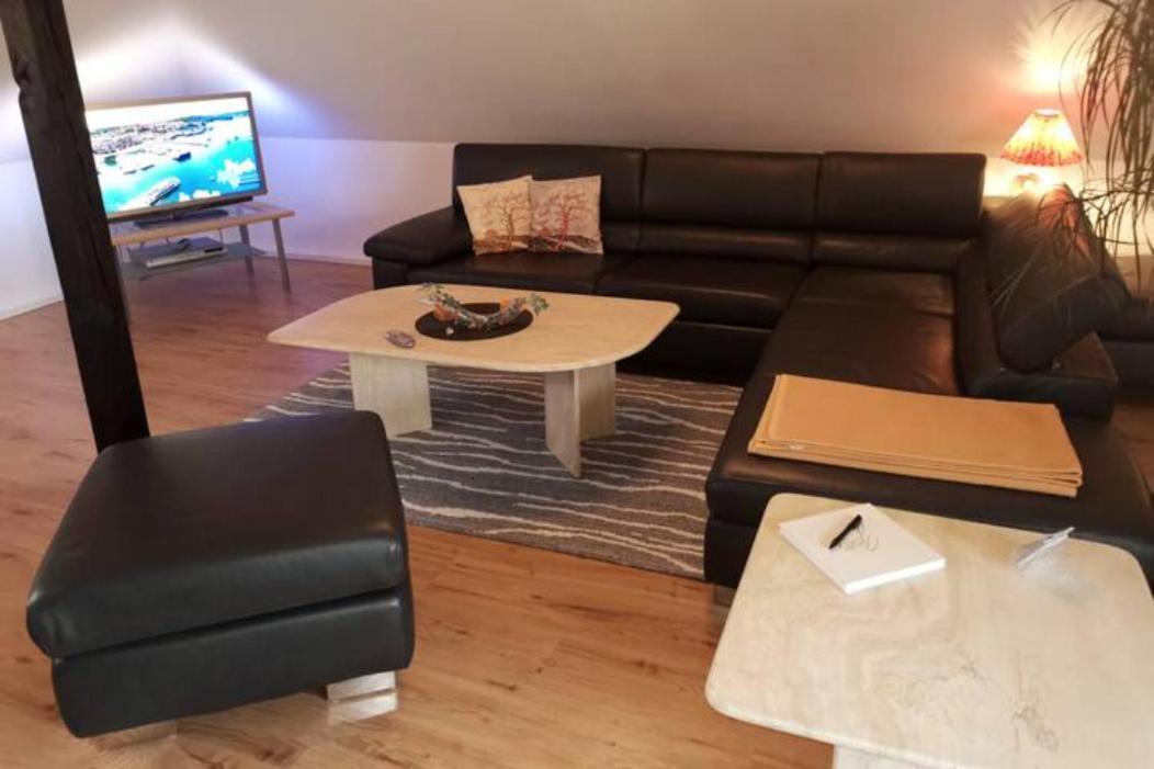 Ferienwohnung Seeblick 格吕克斯堡 外观 照片